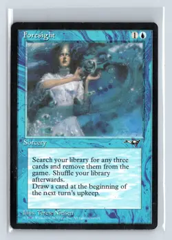 FORESIGHT - MTG Magic the Gathering Card - Alliances - Common - Image 1