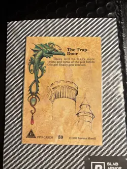 1993 FPG ROWENA MORRILL #59 THE TRAP DOOR NM-MT CARD - Image 2