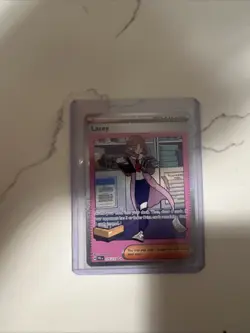 Pokemon TCG Trainer Lacey Prismatic Evolutions Holo Card 175/131 - Image 1