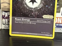 Pokemon TCG Legend Maker - React Energy #82/92 - Stamped Holo Card - Image 4