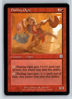 Flailing Ogre - Mercadian Masques - MTG Magic the Gathering Card - Image 1