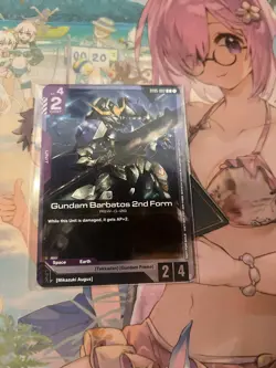 Gundam Card Game Starter Deck Iron Bloom Gundam Barbatos & With Iron and Blood - Image 1