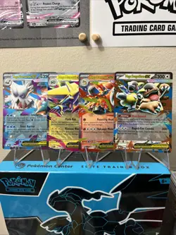 Pokemon TCG: Mega Evolutions 4 Card EX Near Mint Set - Image 1
