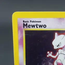 Mewtwo Base Set 10/102 Pokemon TCG Card Holo Rare WOTC Vintage 1999 - Image 2