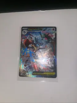Mega Lucario Ex Alternate Art 179/132 Mega Evolution Secret Rare Pokemon Card NM - Image 1
