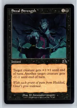 STEAL STRENGTH - MTG Magic the Gathering Card - Prophecy - Common - Image 1