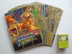 POKEMON TCG - Brilliant Stars Complete Standard, Reverse, V VMAX Card Set 100% - Image 1