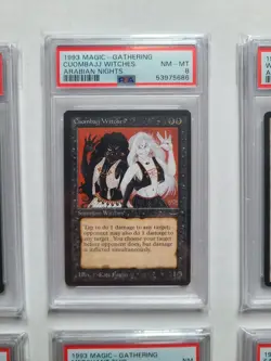 MTG 6 Arabian Nights 1993 PSA Graded Cards Cuombajj Witches El-hajjaj+ More LOOK - Image 4