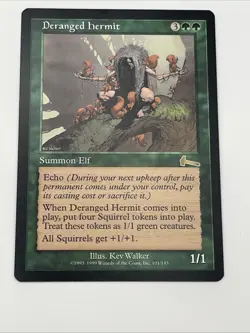 Deranged Hermit Urza's Legacy Near Mint Never Played Mtg Magic The Gathering - Image 4