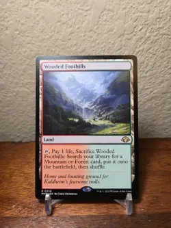 Wooded Foothills MTG Modern Horizons 3 Regular - Image 1