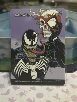 MTG Marvel Universe Eternal-Legal Infernal Grasp (Borderless) Non-foil - Image 1