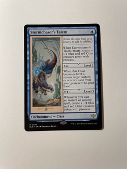 MTG Stormchaser's Talent #75 - BLB Bloomburrow Regular Rare Enchantment - Image 1