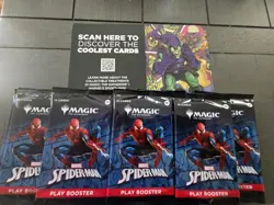 15x Lot Spider-Man Magic: The Gathering Play Booster Packs MTG Spiderman - Image 1