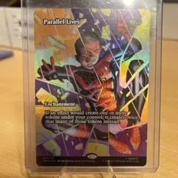 Parallel Lives (Borderless Foil) 0036 - Marvel's Spider-Man MTG NM/M Ships Now - Image 1