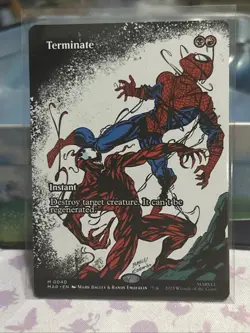 Terminate (Borderless) 40 Marvel Eternal-Legal Regular MTG NM - Image 1