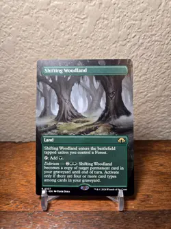 Shifting Woodland (Borderless) MTG Modern Horizons 3 Regular - Image 1