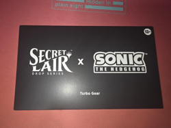 mtg secret lair x sonic Turbo Gear - Image 1