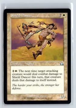 SHIELD DANCER - MTG Magic the Gathering Card - Prophecy - Uncommon - Image 1