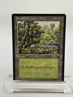 MTG Forest Arena League Promo (1996) Near Mint Never Played Magic The Gathering - Image 1