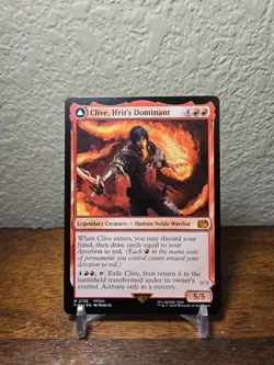 Clive, Ifrit's Dominant MTG Final Fantasy Regular - Image 1
