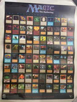 MTG The Multiverse of Dominia: Magic The Gathering poster 1994 ROLLED LAMINATED - Image 1