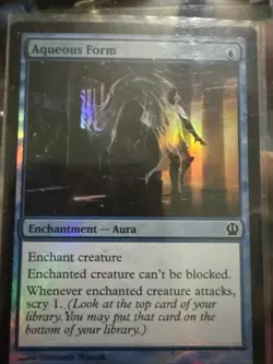 Aqueous Form -Foil Medium Play MTG Theros - Image 1