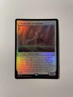 MTG Whiskervale Forerunner #40 - FOIL BLB Bloomburrow Rare Magic The Gathering - Image 1