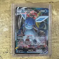 Pokemon TCG Glaceon Vmax 041/203 Evolving Skies Sword & Shield HOLO ULTRA RARE - Image 1