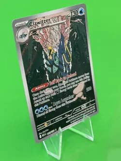 Pokemon Clawitzer Mega Evolution Illustration Rare 141/132 NM!!! - Image 2