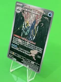 Pokemon Clawitzer Mega Evolution Illustration Rare 141/132 NM!!! - Image 3