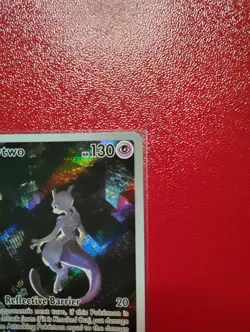 Pokemon Mewtwo SVP 05252 Black Star Promo Scarlet And Violet - Image 5