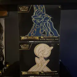 Mega Evolution Gardevoir & Lucario Pokemon Center ETB Elite Trainer Box Set Of 2 - Image 1