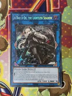 Yugioh! A Bao A Qu, The Lightless Shadow Secret SUDA-EN049 1st Edition NM - Image 1