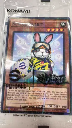 Rescue Rabbit + Neymar Jr - 2025 eFootball Promo Set - Yugioh OTS - Image 1