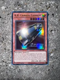 Yugioh TCG R.B. Lambda Cannon DOOD-EN090 Ultra Rare 1st Edition NM-M - Image 3