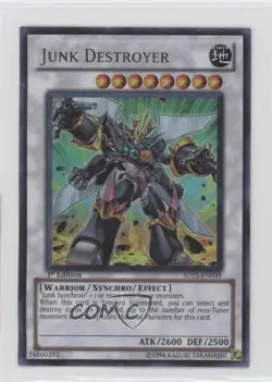 Junk Destroyer 1st Ed. YuGiOh 5D's Duelist Toolbox Starter Deck #5DS3-EN039 READ - Image 1