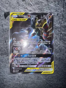 Pokemon Garchomp & Giratina GX SM193 Holo Promo Card Sun and Moon Tag Team - Image 1