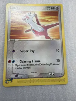 LATIAS Black Star Promo POKEMON E-Card Series 2003 Non-Holo Trading Card 014 - Image 1
