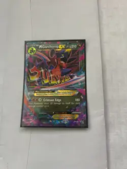 Pokemon M Garchomp EX Black Star Promo XY168 Holo Trading Card NM - Image 1