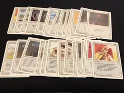 Mtg Revised White Card Lot 32 Cards-Armageddon,Savannah Lions.Played - Image 1