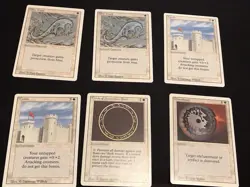 Mtg Revised White Card Lot 32 Cards-Armageddon,Savannah Lions.Played - Image 4