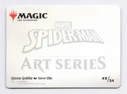 Green Goblin Art Card - Art Series 49/54 MTG Marvel's Spider-Man (AASPM) - Image 2