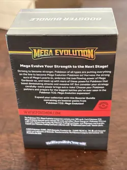 Pokemon TCG Mega Evolution Booster Bundle Box Trading Card NEW SEALED! In Hand - Image 3