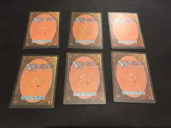 Mtg Revised Red Card Lot 53 Cards-Shivan Dragon,Goblin King. Played - Image 3