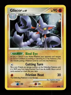 Gliscor DP36 Promo Diamond and Pearl Promos Holo Pokemon Card - Image 1