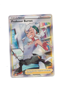 Pokemon TCG Professor Burnet TG26/TG30 Full Art Foil Card NM - Image 1