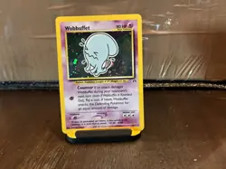 Pokemon LP/LP+ TCG Wobbuffet Neo Discovery 16/75 Holo Unlimited Rare Card - Image 1