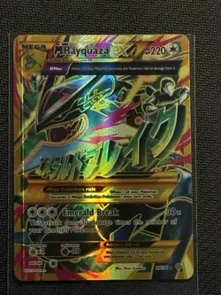M Rayquaza EX Shiny Full Art Holo Card 98/98 XY-Ancient Origins 2015 Ultra Rare - Image 1