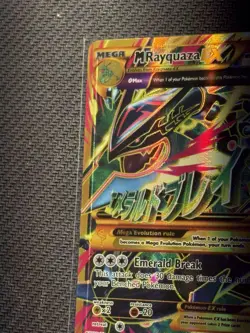 M Rayquaza EX Shiny Full Art Holo Card 98/98 XY-Ancient Origins 2015 Ultra Rare - Image 3