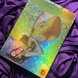 Tashigi ONE PIECE Asian Dress GODDESS ACG Waifu Girl Holo Card - Image 3